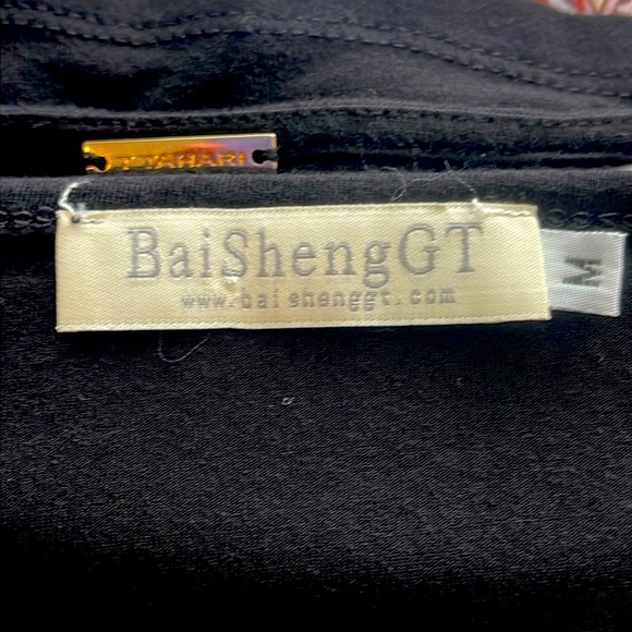 Bai Sheng GT Sleeveless Cowl Neck Top Size M - Picture 3 of 5